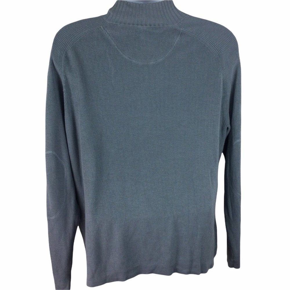 Tommy Bahama Vintage Blue Silk Blend Sweater, XL - Picture 2 of 8